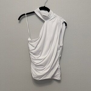 NWOT! Abercrombie & Fitch White Modal-Blend Top